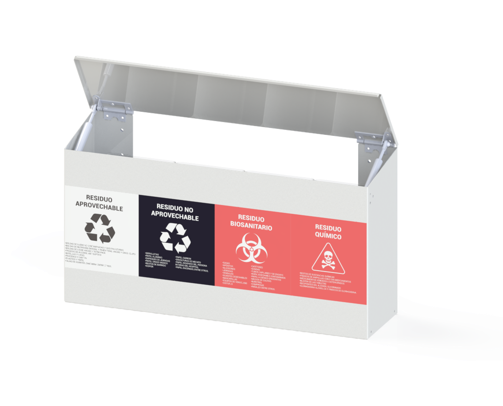 BASURERO POSTERIOR X 4 ENSAMBLADO