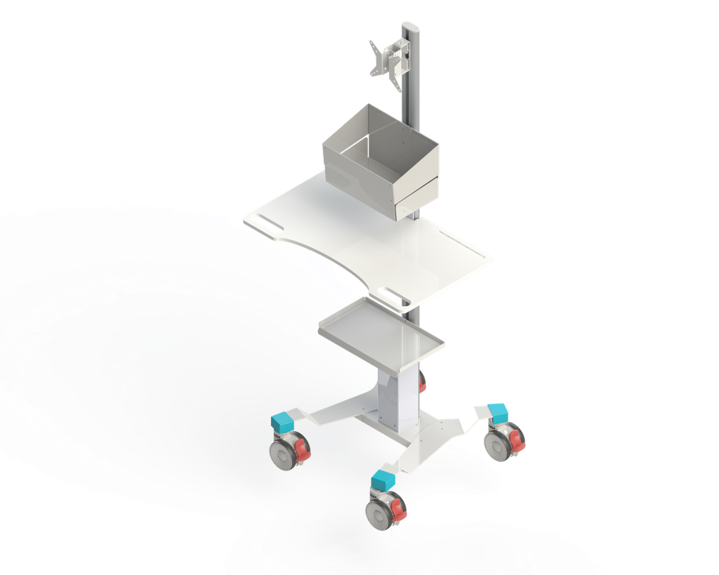 SOPORTE MODULAR MOVIL COMPUTADOR