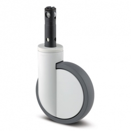 RUEDA INTEGRAL 8 PULGADAS, 2 POSICIONES CON FRENO CENTRAL, 200 MM DIAMETRO. 2046 UAX 200 R26-28S30 4X