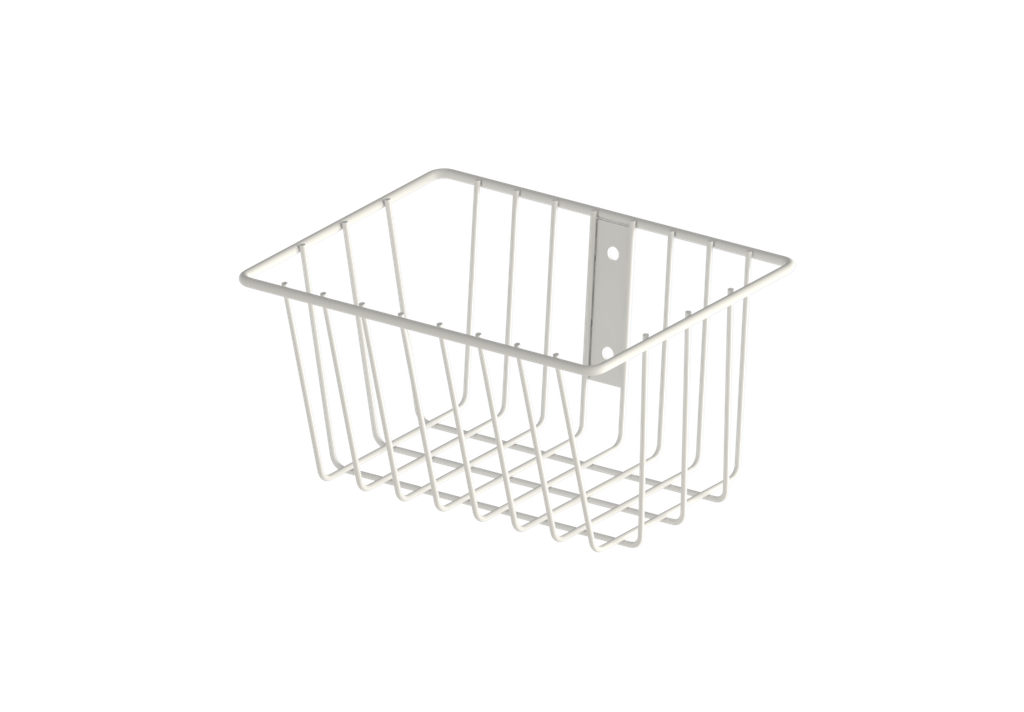 CANASTA TIPO REJILLA CON PINTURA PLASTICA