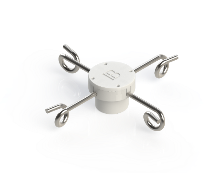 PORTA SUEROS 1 1/4" SIN ALTURA VARIABLE