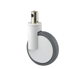 RUEDA INTEGRAL SMART 5 PULGADAS, ESPIGO CORTO,3 POSICIONES FRENO CENTRAL