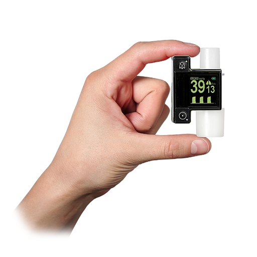 [3639] CAPNOGRAFO EMMA CON ESTUCHE Y BATERIAS 